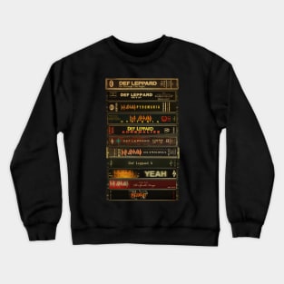 Retro Heavy Metal - Cassette Style Crewneck Sweatshirt